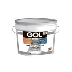 Acrylic glossy varnish GOLwood