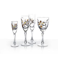 Гусевской Хрустальный завод / A set of crystal glasses for champagne "Freestyle"