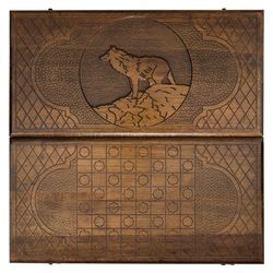 GamesDealer / Gamão esculpido "Wolf-2", Ustyan