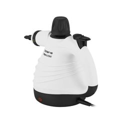 Steam cleaner POLARIS PSC 1102C STEAM, 1100 watts, 3.5 bar, volume of 0.27 l, 10 accessories, black/white