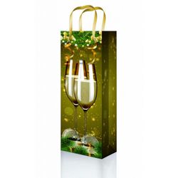 Package "new year" under the bottle