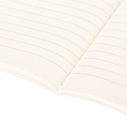 BRAUBERG / Notebook 48 y. in a line smooth leatherette cover, stitching, A5 (147х210mm), BLACK, VIVA / 10 pcs.