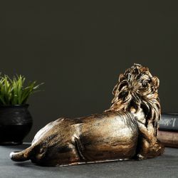 Хорошие сувениры / Figure "Lion lying small"