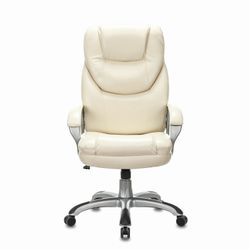 BRABIX / Office chair PREMIUM "Nord EX-590", silver plastic, eco-leather, beige,
