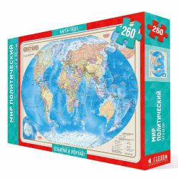 ГеоДом / GeoDom / Map-puzzle "The political world"