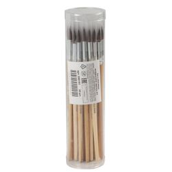 Brush BRAUBERG from the pile of pony, round, No. 5