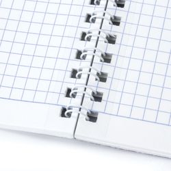 ОФИСМАГ / Notebook A5, 96 tờ, lược, lồng, bìa cứng, MONOCHROME / 16 chiếc.