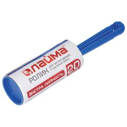 Roller for cleaning clothes and removing lint q 2 interchangeable blocks of 20 sheets, extra stickiness, LIMA