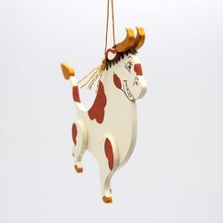Christmas tree toy "New Year's bull"