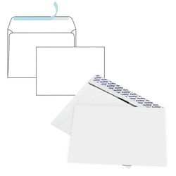 Envelopes C4 (229х324 mm), SECURITY, tear strip, white 90 g/m2, the complete SET 50 pieces, inner sealing