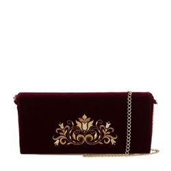 Торжокские золотошвеи / Velvet clutch "Compliment"