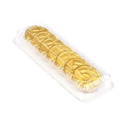 Chocolate medals "$ 5" in the gift bag