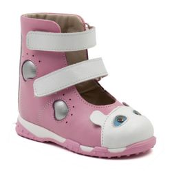 Ortomoda / Children's orthopedic shoes made of genuine leather with orthopedic insole