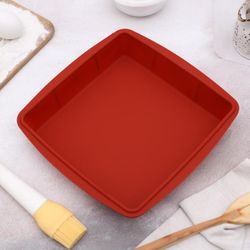 Доляна / Doliana / Baking dish "Square", 23 × 23 × 3.5 cm, MIX color