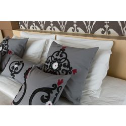 LA`AL Textiles / Pillow cases - light gray (a)