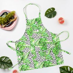 Этель / Apron "Geometry", 65 × 60 cm, reps, 130 g / m², 100% cotton