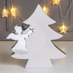 Сималенд / Souvenir ceramics "Christmas tree with an angel"
