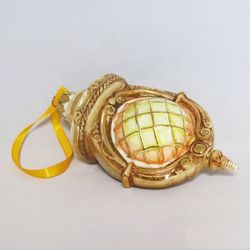 Лефортовский фарфор / Lefortovo porcelain / Christmas tree toy "Flashlight Peter"