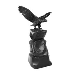 КАС.З. / KAS.Z. / Sculpture Eagle on a rock
