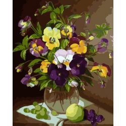 Опт-картина / Pintura por números 40x50 Pensamientos