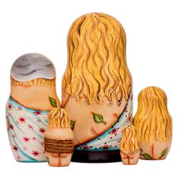 Matryoshka author's "In the bathhouse" 5 dolls