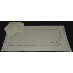 Елецкие кружева / Yelets lace / Linen countertop