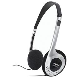 SVEN / Kulaklıklar AP-010V, kablolu, 2 m, stereo, kafa bantlı, siyah-gümüş