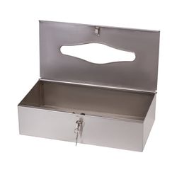 KSITEX / Tissue dispenser (F1 System), tabletop, stainless steel, matt