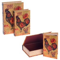 Packaging Foliant "Rooster painted" small capacity 500g.