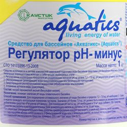 Aquatics / pH regulator minus granules