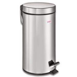 ЛАЙМА / Poubelle (urne) à pédale "Classic", 30 l, miroir, inox, avec seau intérieur amovible