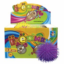 Toy-anti-stress Yu-Hedgehog "Light", 13 cm, assorted colors, display, 1TOY