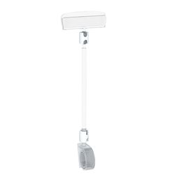 Porta-etiquetas "caracol" ROLL-CLIP-L, perna 100 mm, conjunto de 10 unid.