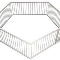 Вектор / Children's wooden transforming playpen 3x2 m