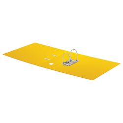 Folder-Registrar BRAUBERG with double-sided PVC coating, 70 mm, yellow