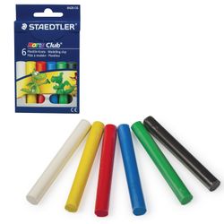 Clay classic STAEDTLER (Germany) "Noris Club" 6 colors, 126 g, carton