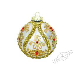 Holiday Classics / Ball "Royal Regalia", 8 cm, 6 pieces