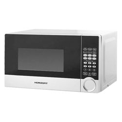 HORIZONT 20MW800-1479BDS microwave, 20 litres, 800 watt power, touch control, grill, white