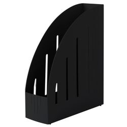Vassoio carta verticale BRAUBERG "Energy" (261x85x300 mm), forma ergonomica, nero