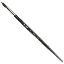 Art brush ROUBLOFF (Rublev) protein, round, No. 8 long handle