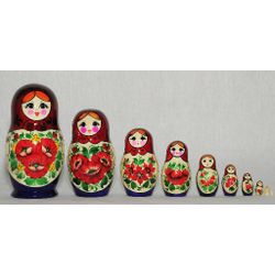 Вятский сувенир / Souvenir painting. Matryoshka 10 ave.