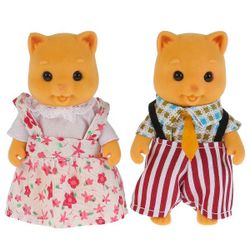 Играем вместе / Игровой набор "Лесная сказка. Семья кошек"