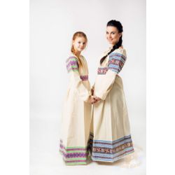 Русский народный костюм  / Women's shirt, 48-50