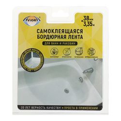 Adhesive tape for bathtubs and sinks "Aviora"