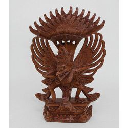 Decor and Gift / Wooden figurine "Bird Garuda" 34 cm