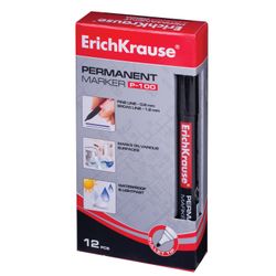 Pennarello indelebile (indelebile) ERICH KRAUSE "P-100", NERO, punta tonda, 0,5-1,2 mm