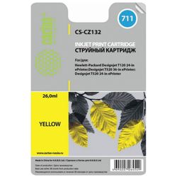 CACTUS (CS-CZ132) para HP DesignJet T120 / T520, amarillo