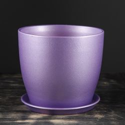 Керамика ручной работы / Set of flower pots "Autumn"