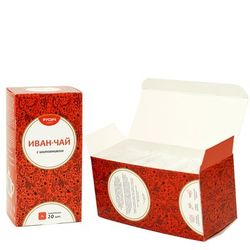 Ivan-tea "RUSICH", packaged, rosehip tea, 20X2 g