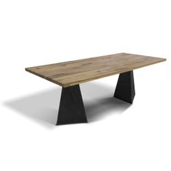 Table solid oak "Pyramide"